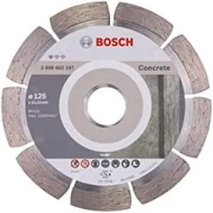 BOSCH 2608602197 125MM STANDARD FOR CONCRETE DIAMOND CUTTING DISC