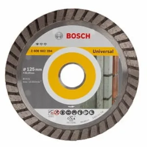 BOSCH 2608602394 125MM STANDARD FOR UNIVERSAL TURBO DIAMOND CUTTING DISC