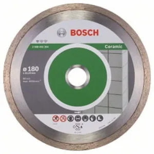 BOSCH 2608602204 180MM STANDARD FOR CERAMIC DIAMOND CUTTING DISC