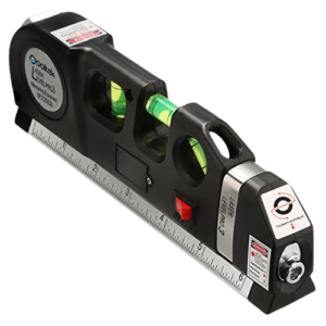 LEVEL PRO3 LASER LV-03 SPIRIT LEVEL WITH MEASURING TAPE 8FT/250CM