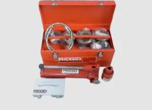 RIDGID 1/2″-4″ HYDRAULIC KNOCKOUT PUNCH KIT