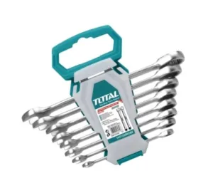 TOTAL THT102RK086 8PC [ 8-19MM ] RATCHET SPANNER SET