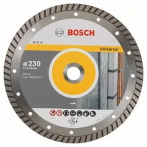 BOSCH 2608602397 230MM STANDARD FOR UNIVERSAL TURBO DIAMOND CUTTING DISC