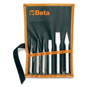 BETA 38/B6 6PCS PUNCH AND CHISEL SET