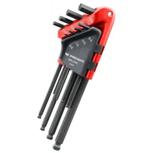 FACOM 83SH.JP8AU 3/32-3/8″ LONG BALL HEAD HEX (ALLEN) KEY