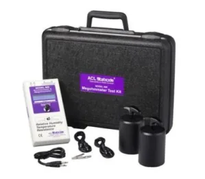 ACL STATICIDE ACL800 DIGITAL SURFACE RESISTANCE MEGOHMMETER TEST KIT