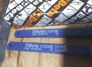BETA 1728BM 12″ 24T BI-METAL HACKSAW BLADE