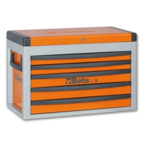 BETA C23S-O 023000501 PORTABLE TOOL CHEST WITH 5 DRAWERS