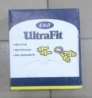 ULTRAFIT 100PC/PACK CORDED EAR PLUG