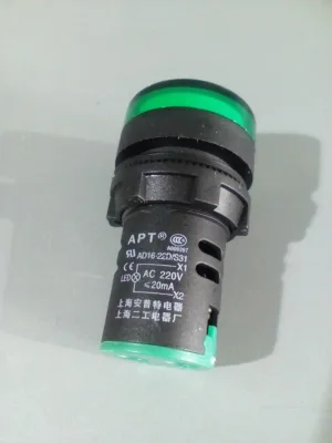 APT AD16-22D/S22MM 220V GREEN ENERGY SAVING INDICATOR LIGHT