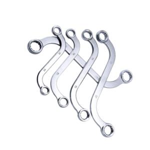 DISEN TOOLS S TYPE DOUBLE RING SPANNER