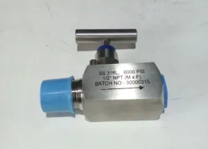 1/2″NPT 6000PSI SS316 MxF NEEDLE VALVE