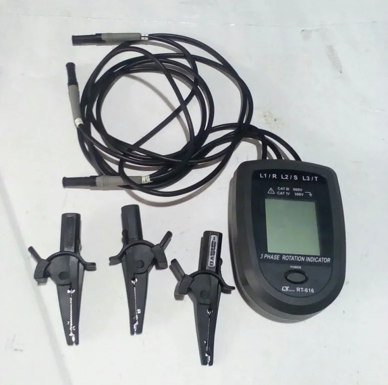 LUTRON RT-616 3 PHASE ROTATION INDICATOR/METER - Image 2