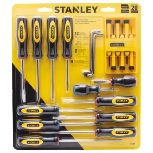 STANLEY 60-220 20PC VERSATILE SCREWDRIVER SET
