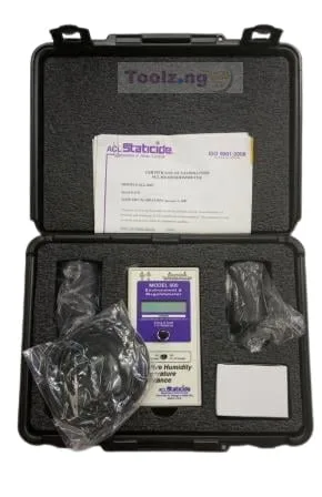 ACL STATICIDE ACL800 DIGITAL SURFACE RESISTANCE MEGOHMMETER TEST KIT - Image 3