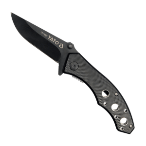 YATO YT-76051 FOLDING KNIFE WITH BLACK BLADE