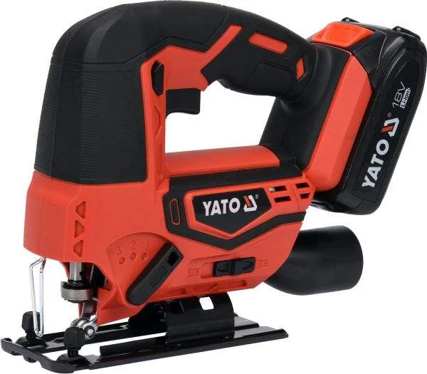 YATO YT-82822 18V 1X2.0 AH CORDLESS JIG SAW, VARIABLE SPPED WITH DUST EXTRACTOR