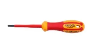 YATO YT-28126 INSULATED POZIDRIVE SCREWDRIVER (VDE) – 1000V, PZ2x100