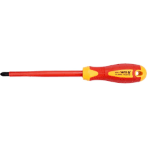 YATO YT-28142 INSULATED PHILLIPS SCREWDRIVER (VDE) – 1000V, PH2x100