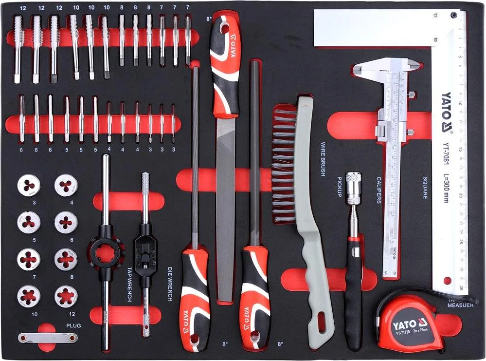 YATO YT-55290 211PC ROLLER CABINET WITH TOOLS - MECHANICS TOOLS SET - Image 7