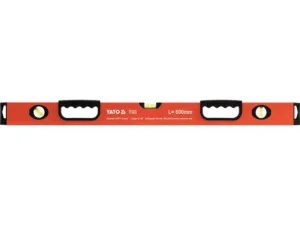 YATO YT-3026 1500MM/60″ 3 VIALS SPIRIT LEVEL – ALUMINIUM, SHOCK PROOF