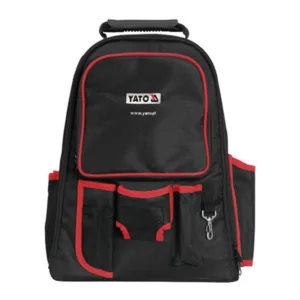 YATO YT-7440 HEAVY DUTY TOOL BACKPACK WITH 28 POCKETS – WEAR/WATER PROOF