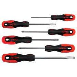 YATO YT-2783 6PCS SCREWDRIVER SET – SLOTTED & PHILLIPS, MAGNETIC TIP