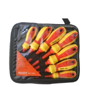 RUIKE 7690 9PCS 1000V ELECTRICAL INSULATED SCREWDRIVER SET