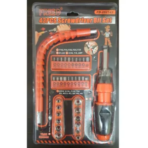 FREED FD202143 43PCS SCREWDRIVER BIT & SOCKET SET