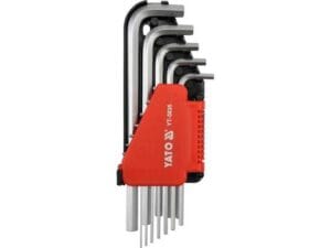 YATO YT-5835 12 PCS S.A.E., LONG, HEX KEY SET
