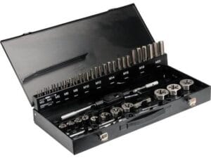 YATO YT-2979 M3-M20, 56 PCS TAPS AND DIES SET