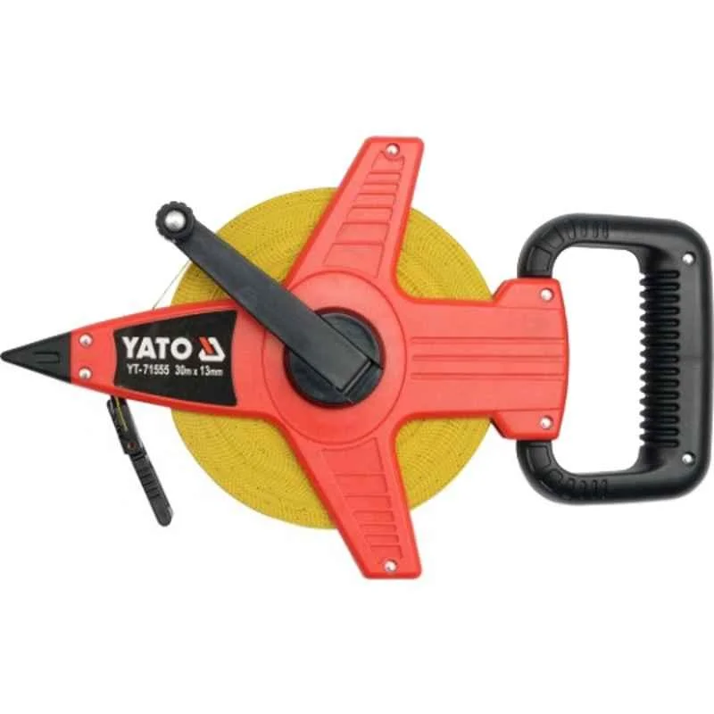 YATO YT-71556 50m 13mm Steel Fiberglass Survey Measuring Tape