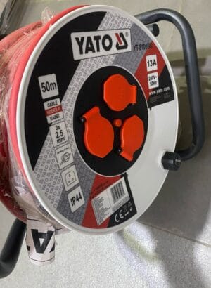 YATO YT-8108BS 2.5MM x 3C 13A 50M CABLE REEL