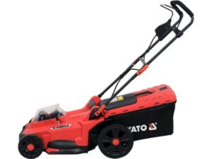 YATO YT-85224 36V, 43 CM – 2X BATTERY 4 AH AND DOUBLE CHARGER CORDLESS LAWN MOWER