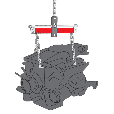 YATO YT-55565 680KG WORK LOAD, ENGINE BALANCER - Image 2