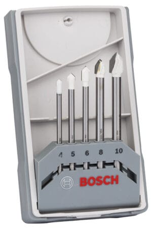 BOSCH 2608587169 5PCS TILE DRILL BIT SET