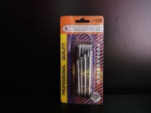 JS FACOM T9-T50 9PCS FOLD STAR KEY SET