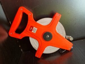 BOTAO 6301305 50M FIBERGLASS, SURVEYOR TYPE MEASURING TAPE