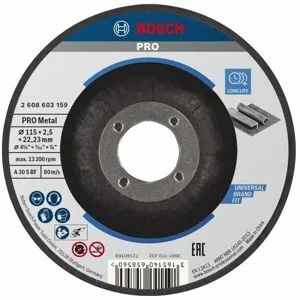 BOSCH 2608603159 115×2.5STANDARD METAL CUTTING DISC
