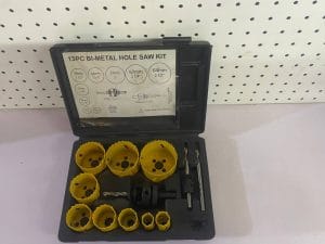 SKOLE  19-64MM (3/4″-2 1/2″)13PCS HOLE SAW KIT