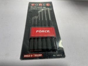 FORCE 50613 6PCS PIN PUNCH SET