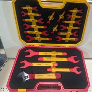 TOLSEN V80421 6-32MM 20PC INSULATED FLAT SPANNER SET