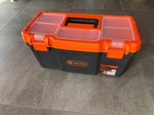 TACTIX 320100A 50CM/19INCH PLASTIC TOOL BOX